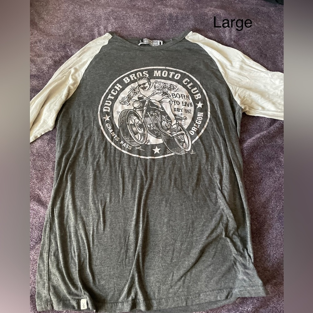 Dutch bros Moto club long sleeve
